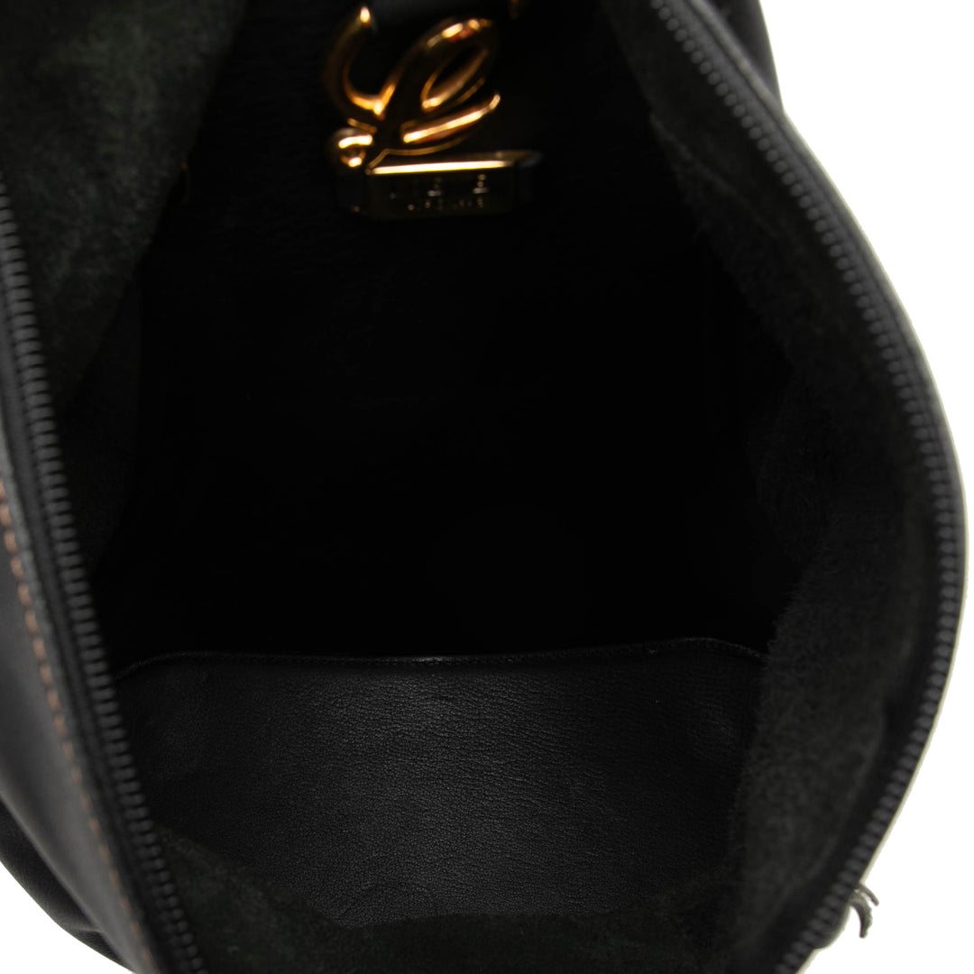 LOEWE Sac à dos Anton Noir – vue 4 – GABY PARIS