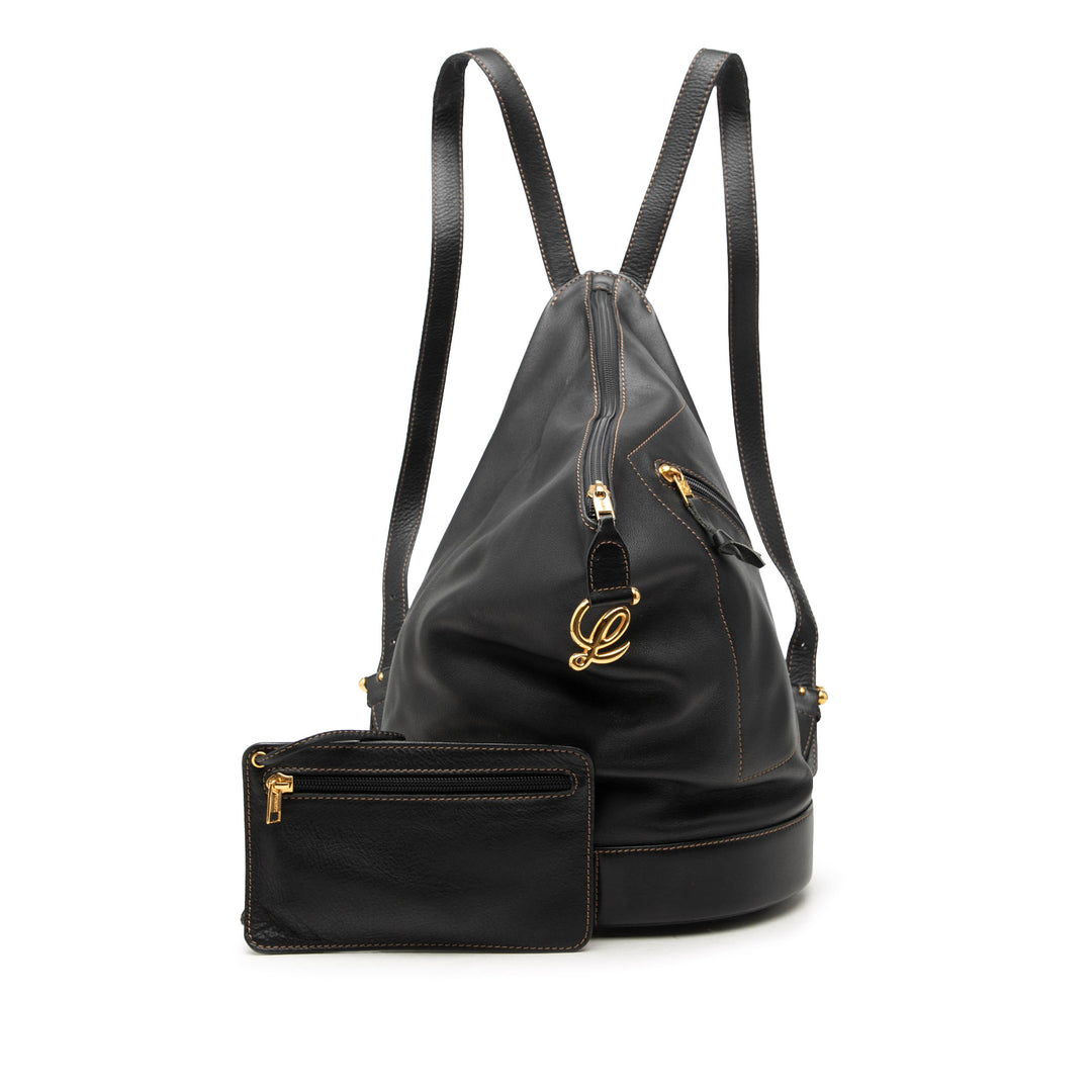 LOEWE Sac à dos Anton Noir – vue 7 – GABY PARIS