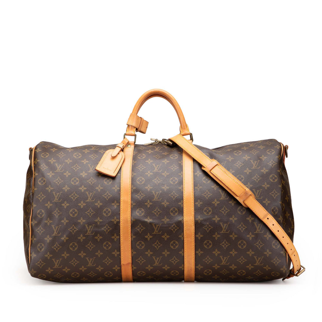 Monogram Keepall Bandouliere 60 Brown - Gaby Paris