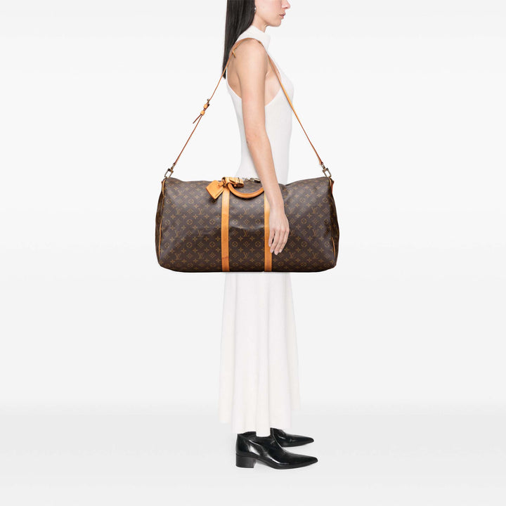 Monogram Keepall Bandouliere 60 Brown - Gaby Paris