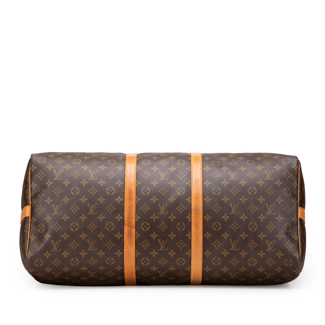 Monogram Keepall Bandouliere 60 Brown - Gaby Paris