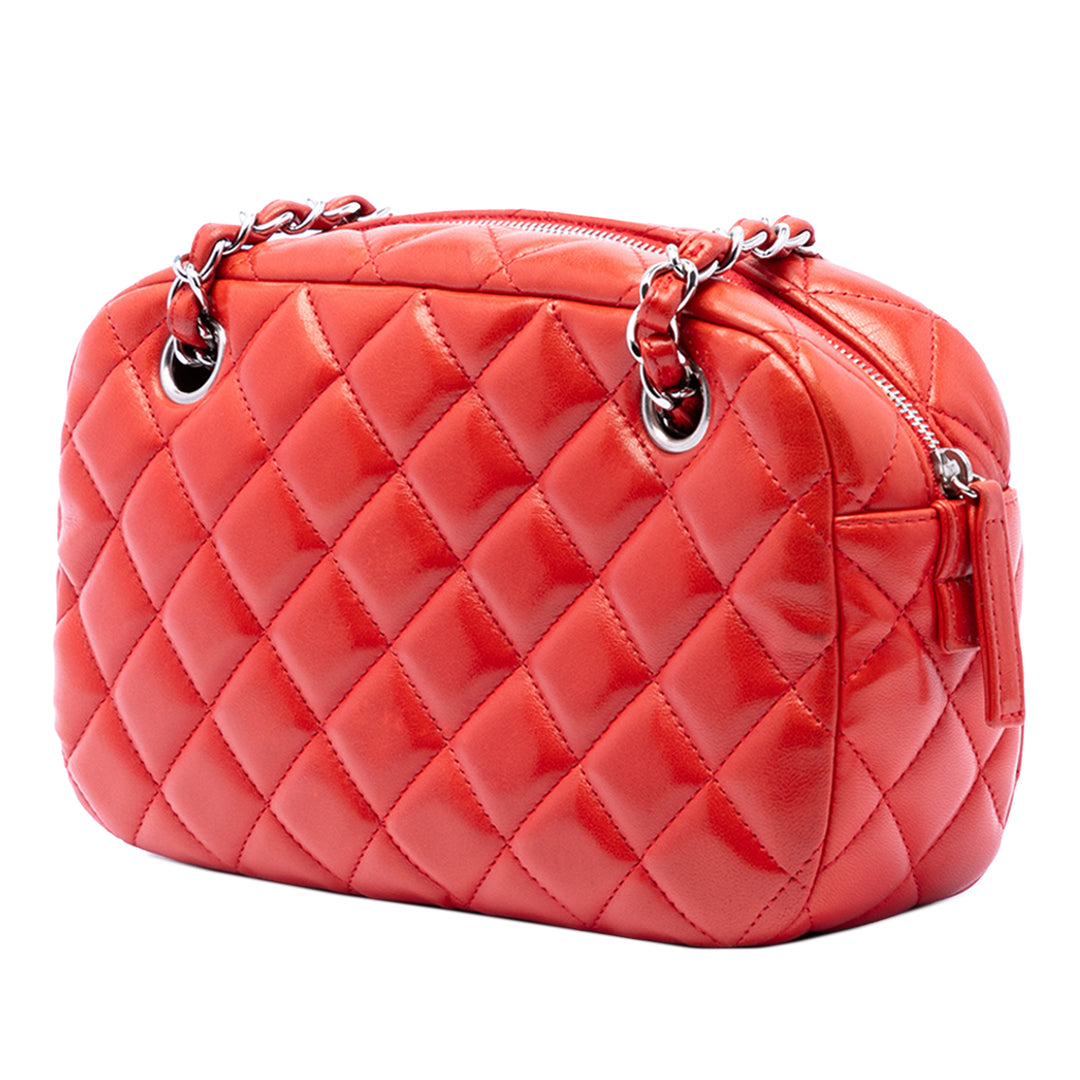 Chanel Matelassé Cuir d’agneau Sac caméra