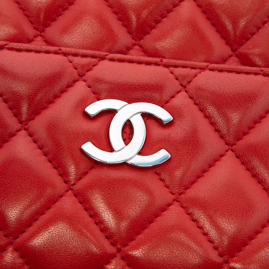Chanel Matelassé Cuir d’agneau Sac caméra