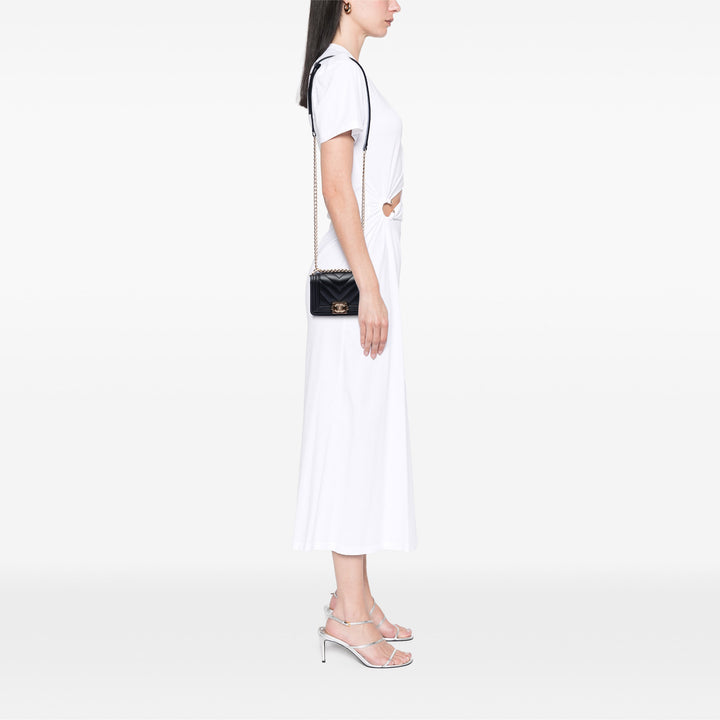 Chanel Mini Chevron Cuir d'agneau Boy à rabat