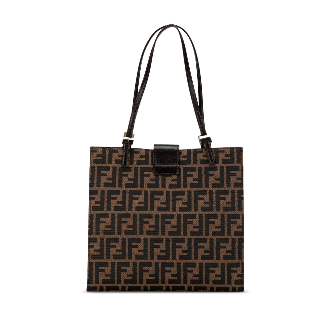 Zucca Canvas Tote Brown - Gaby Paris