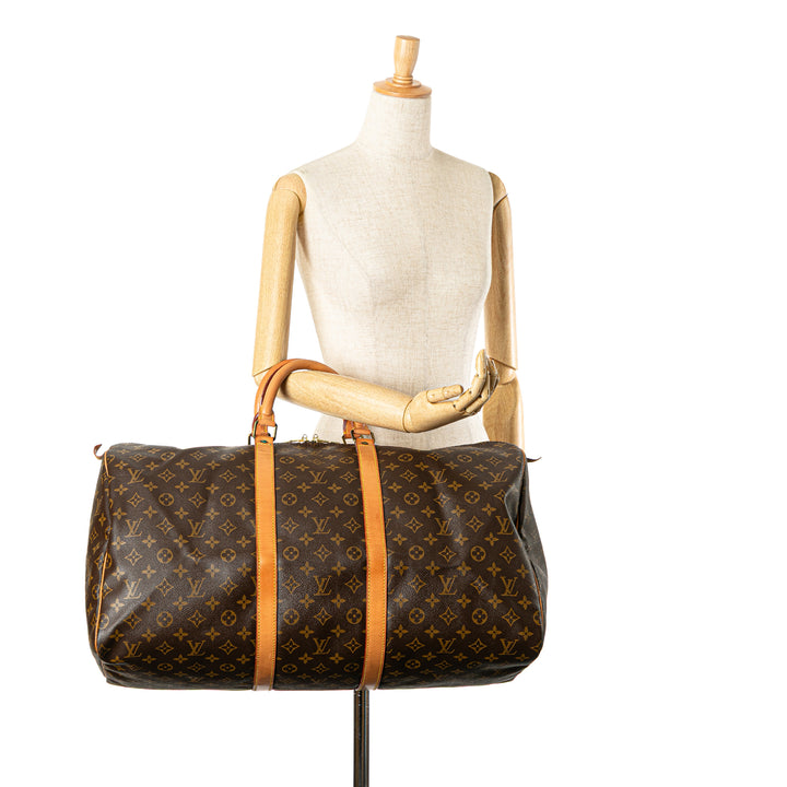 Monogram Keepall 55 Brown - Gaby Paris