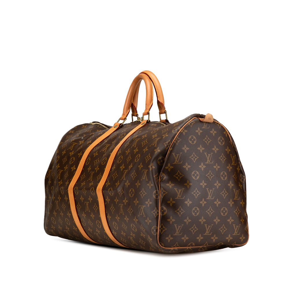 Monogram Keepall 55 Brown - Gaby Paris