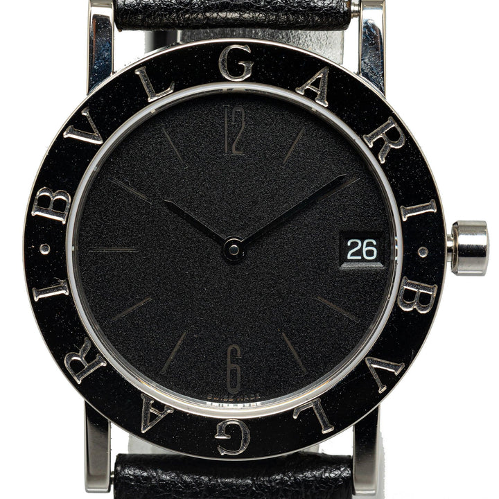 Quartz Stainless Steel Bvlgari Bvlgari Watch Silver - Gaby Paris