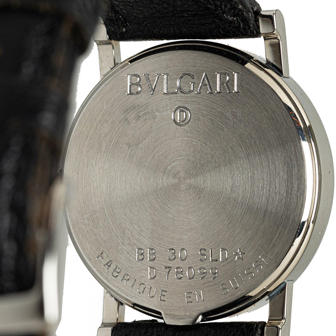 Quartz Stainless Steel Bvlgari Bvlgari Watch Silver - Gaby Paris