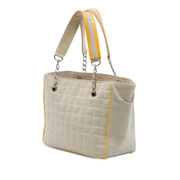 CC Chocolate Bar Camellia No. 5 Cabas Beige