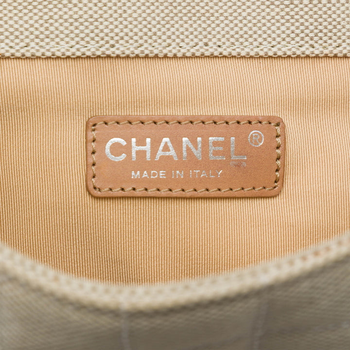 CC Chocolate Bar Camellia No. 5 Cabas Beige