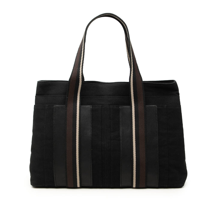 Hermès Sac Troca Horizontal MM Noir – vue principale – GABY PARIS