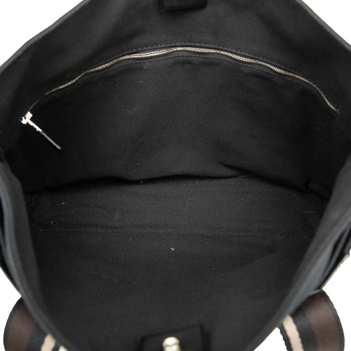 Hermès Sac Troca Horizontal MM Noir – vue 4 – GABY PARIS