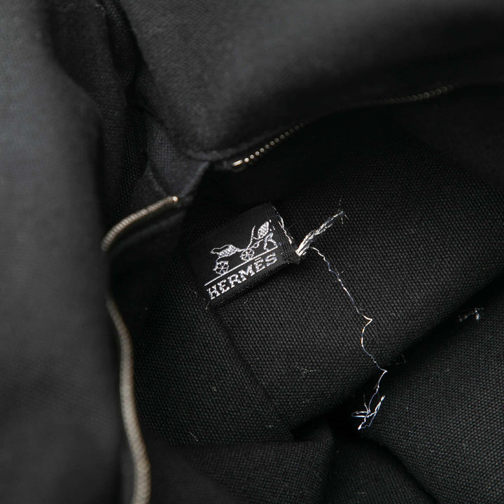 Hermès Sac Troca Horizontal MM Noir – vue 5 – GABY PARIS