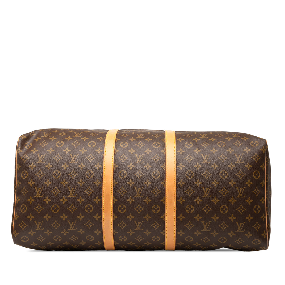 Louis Vuitton Monogram Keepall 60 Marron – GABY PARIS Authentique