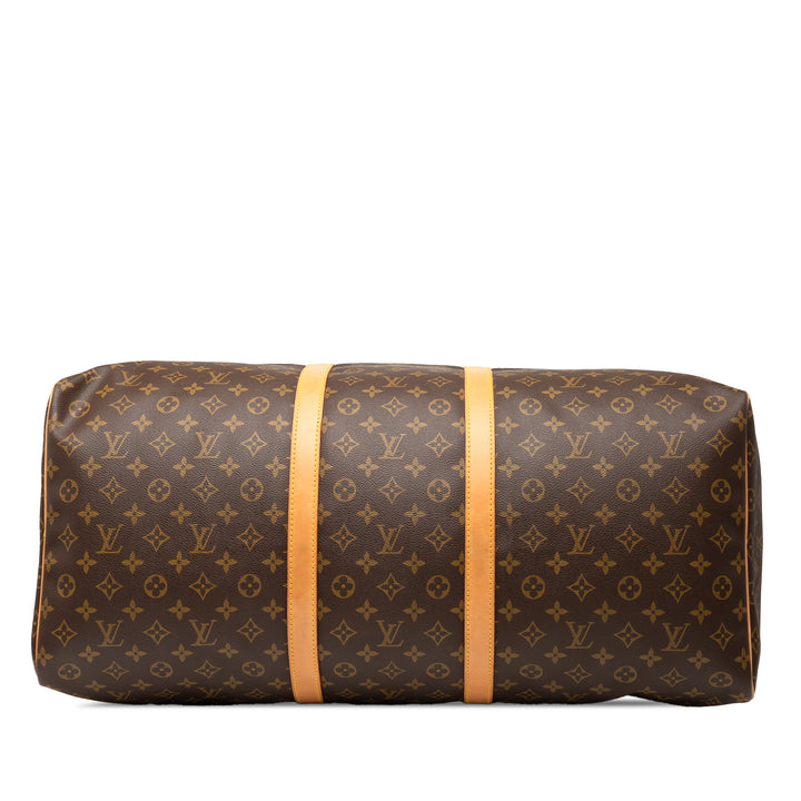 Louis Vuitton Monogram Keepall 60 Marron – GABY PARIS Authentique