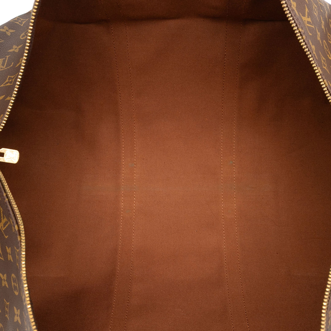 Louis Vuitton Monogram Keepall 60 Marron – GABY PARIS Authentique
