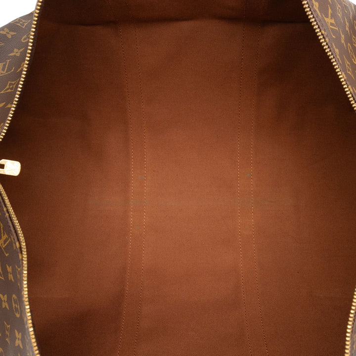 Louis Vuitton Monogram Keepall 60 Marron – GABY PARIS Authentique