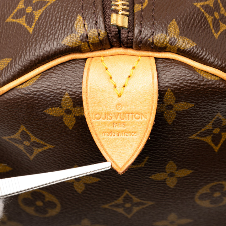Louis Vuitton Monogram Keepall 60 Marron – GABY PARIS Authentique