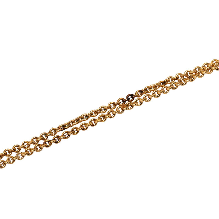 Louis Vuitton Collier Essential V plaqué or – vue 7 – GABY PARIS
