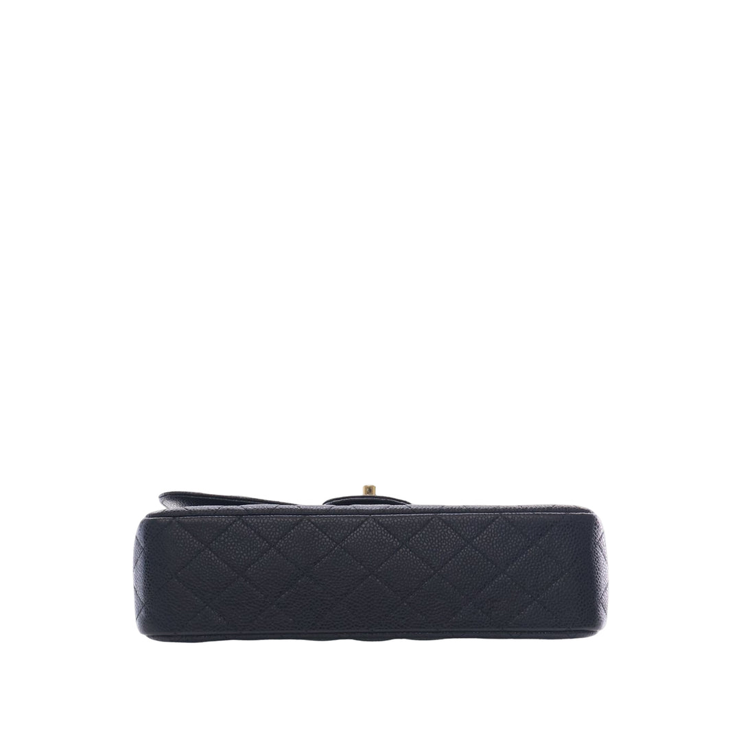 Chanel Medium Classic Caviar Double rabat