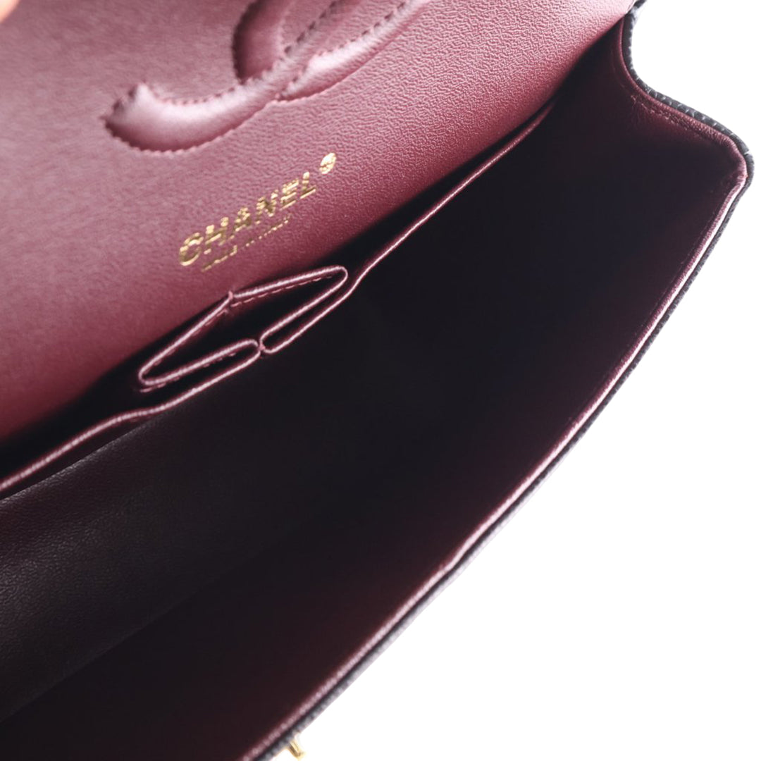 Chanel Medium Classic Caviar Double rabat
