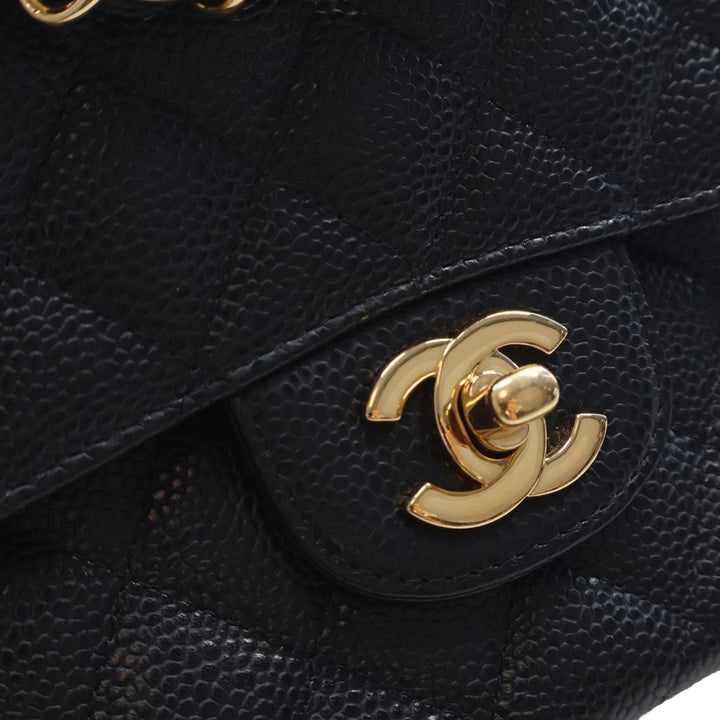 Chanel Medium Classic Caviar Double rabat