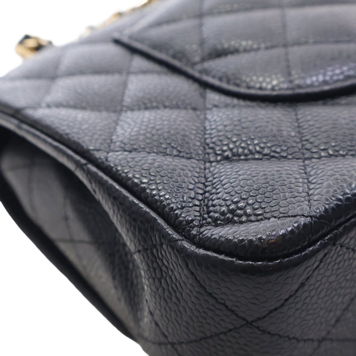 Chanel Medium Classic Caviar Double rabat