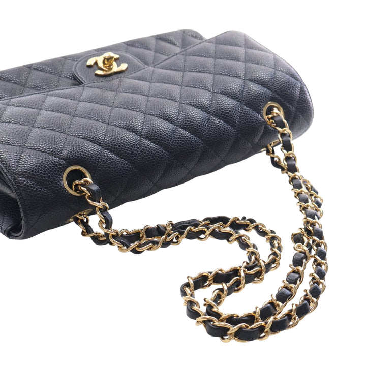 Chanel Medium Classic Caviar Double rabat