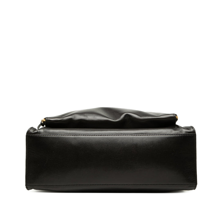 Chanel CC Cuir d’agneau Front Zip Pocket Cabas