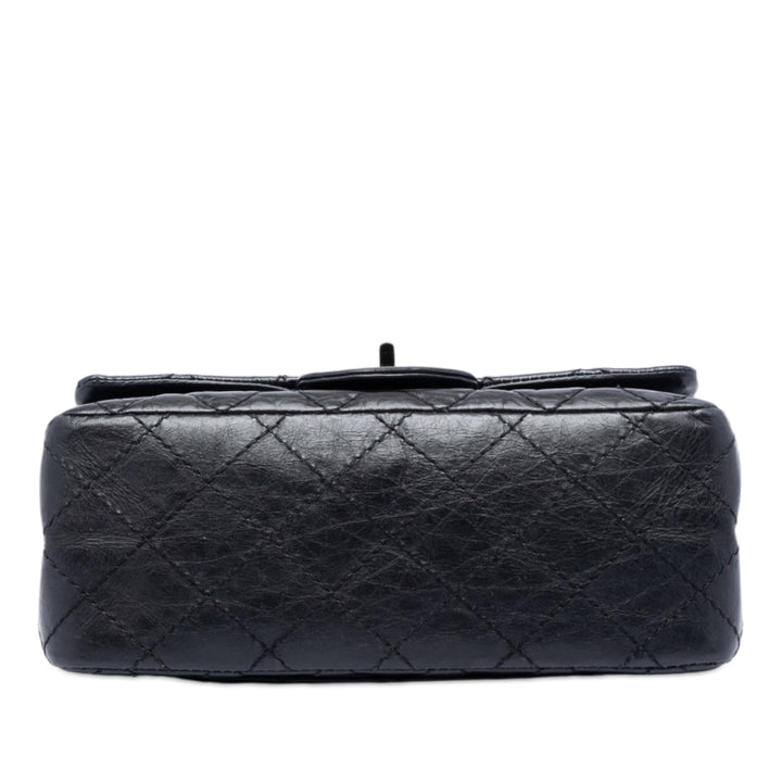 Chanel Matelassé vieilli Cuir de veau Reissue 2.55 Double rabat 224
