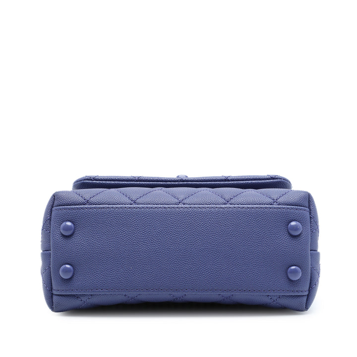 Chanel Matelassé Incognito Coco sac à Extra Mini Cuir caviar