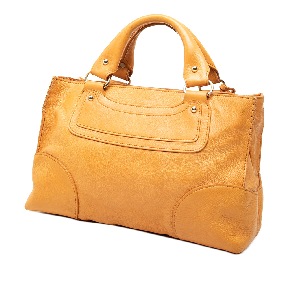 Celine Sac à main Boogie Poche Jaune – vue 2 – GABY PARIS