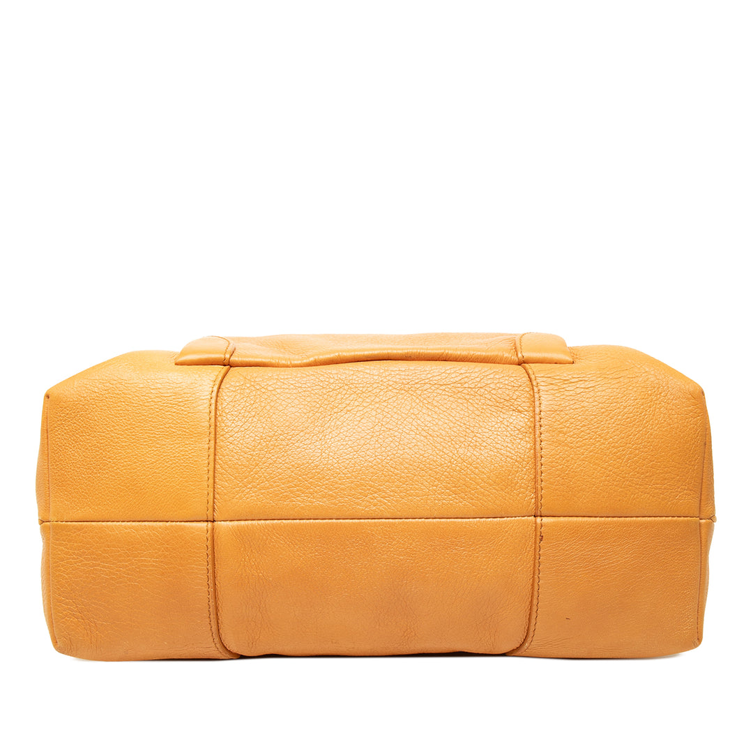 Celine Sac à main Boogie Poche Jaune – vue 3 – GABY PARIS
