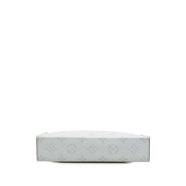 Louis Vuitton Portefeuille Taigarama Gaston Wearable Monogram Blanc – vue 3 – GABY PARIS