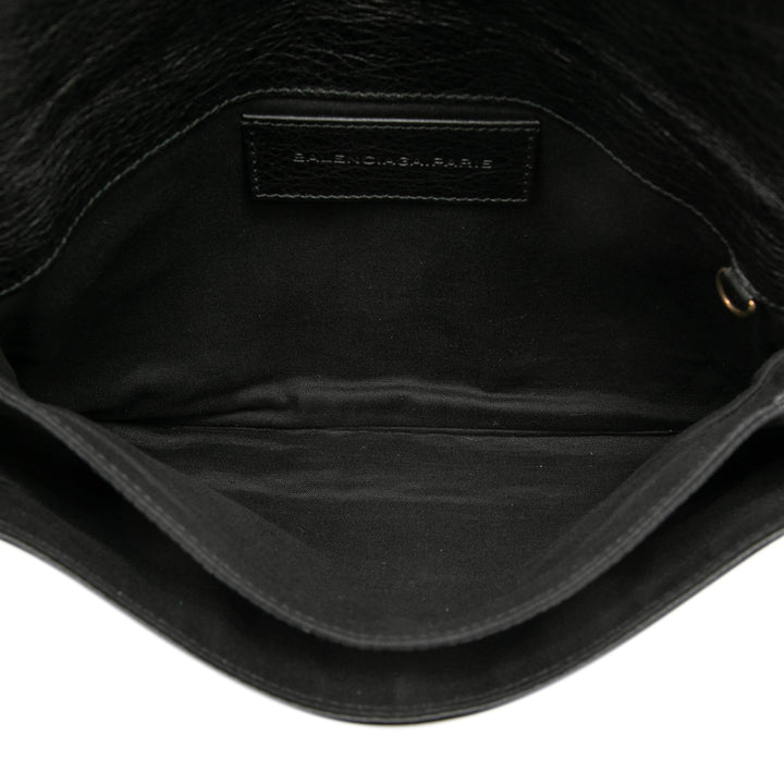 Motocross Giant 21 Enveloppe Pochette Cuir d'agneau Noir