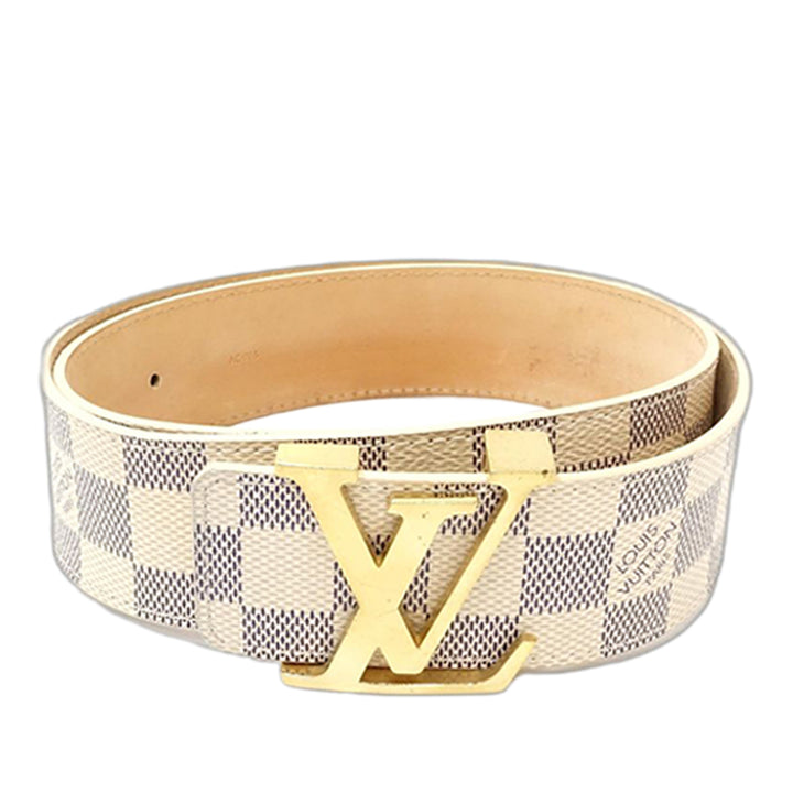 Louis Vuitton Damier Azur Initiales Belt