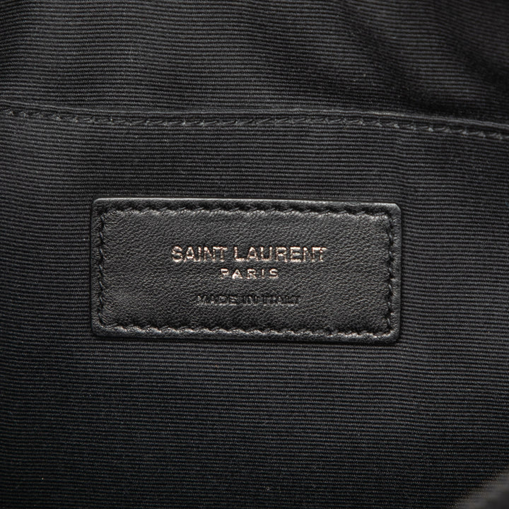 Saint Laurent Croc embossé Cuir Monogram Document Holder