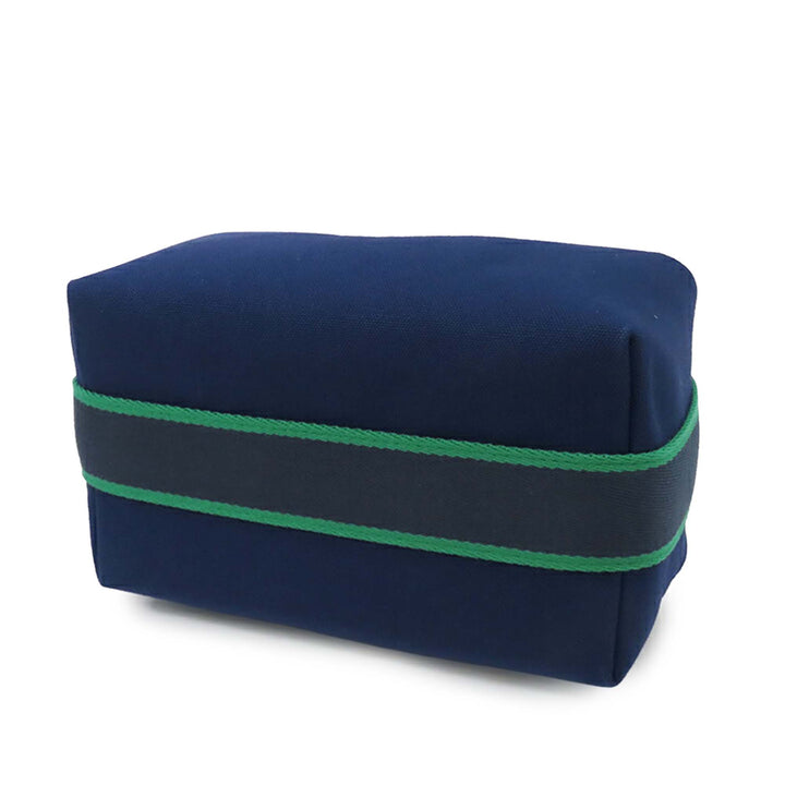 Hermès Small Toile Bride A Brac Étui Bleu – GABY PARIS Authentique