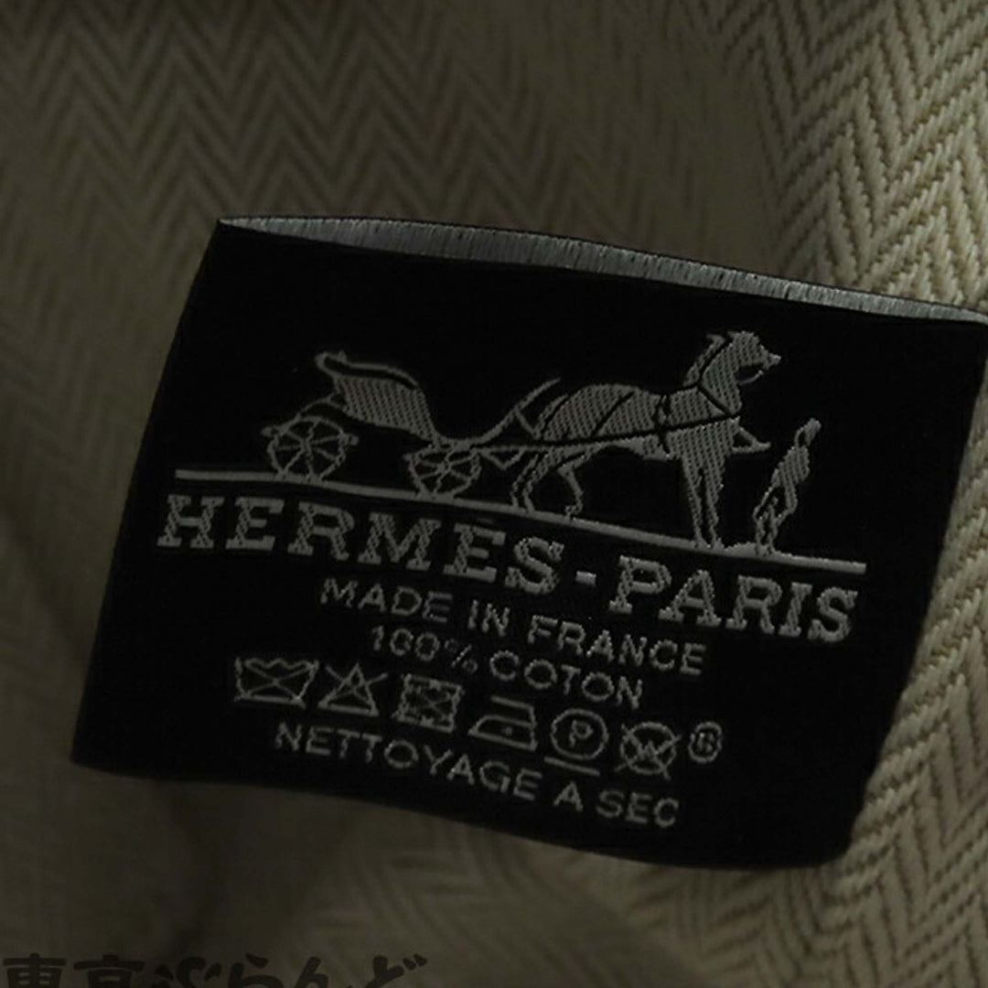 Hermès Small Toile Bride A Brac Étui Bleu – GABY PARIS Authentique