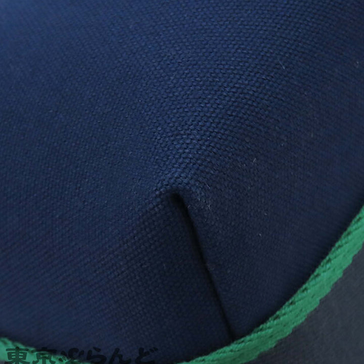 Hermès Small Toile Bride A Brac Étui Bleu – GABY PARIS Authentique