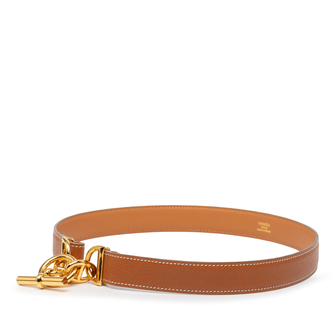 Hermès Veau Madame Regate Belt 24