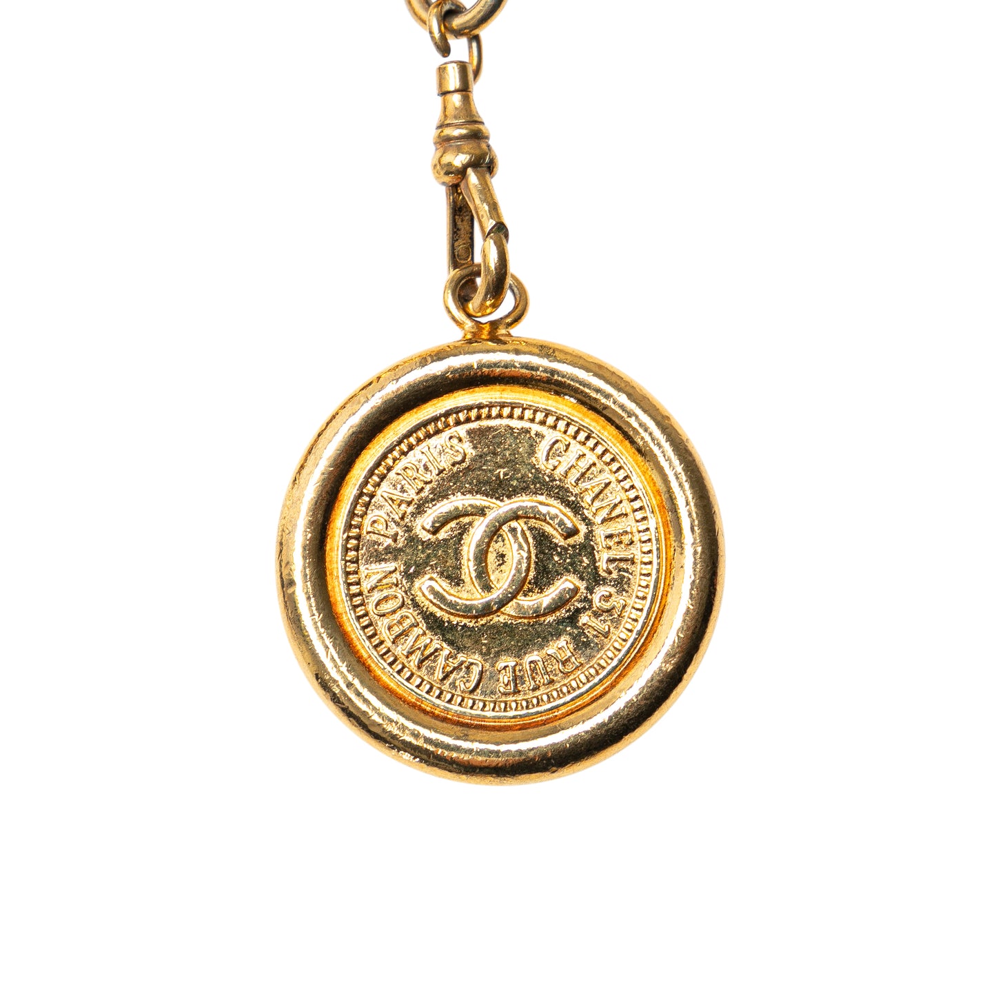CC Medallion Chain Belt Gold - Gaby Paris