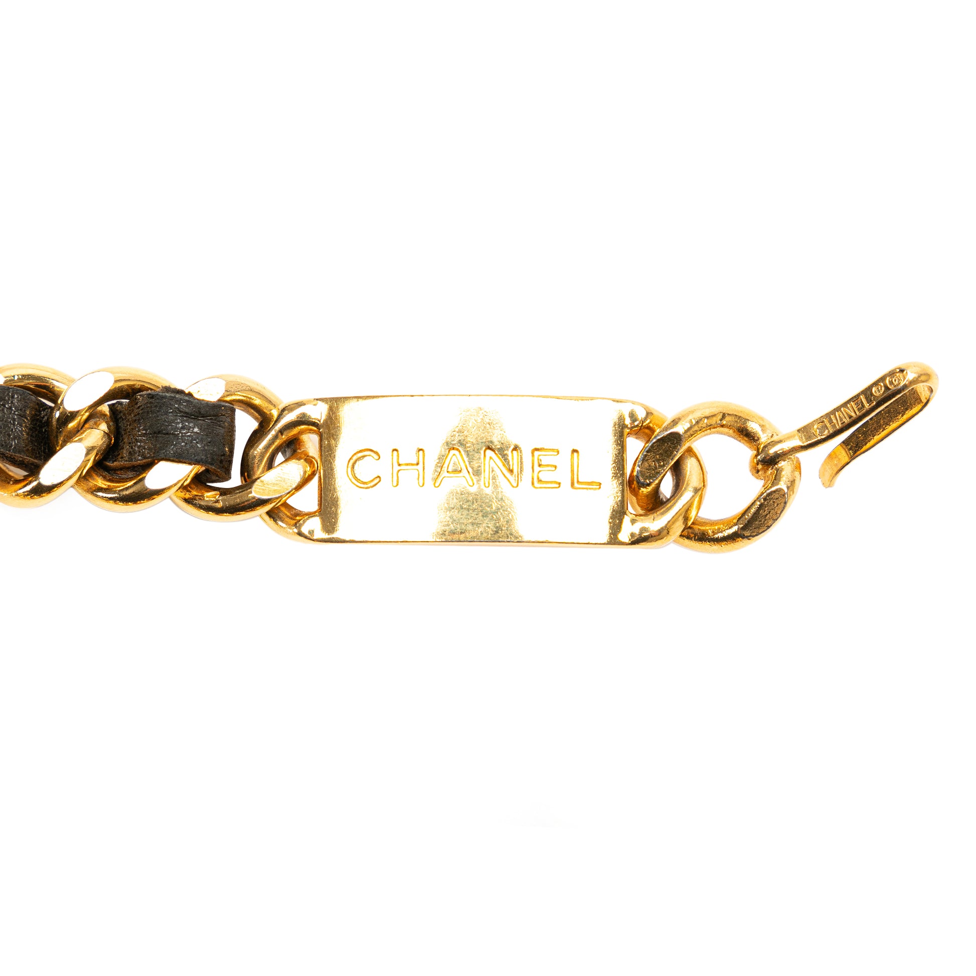 CC Medallion Chain Belt Gold - Gaby Paris