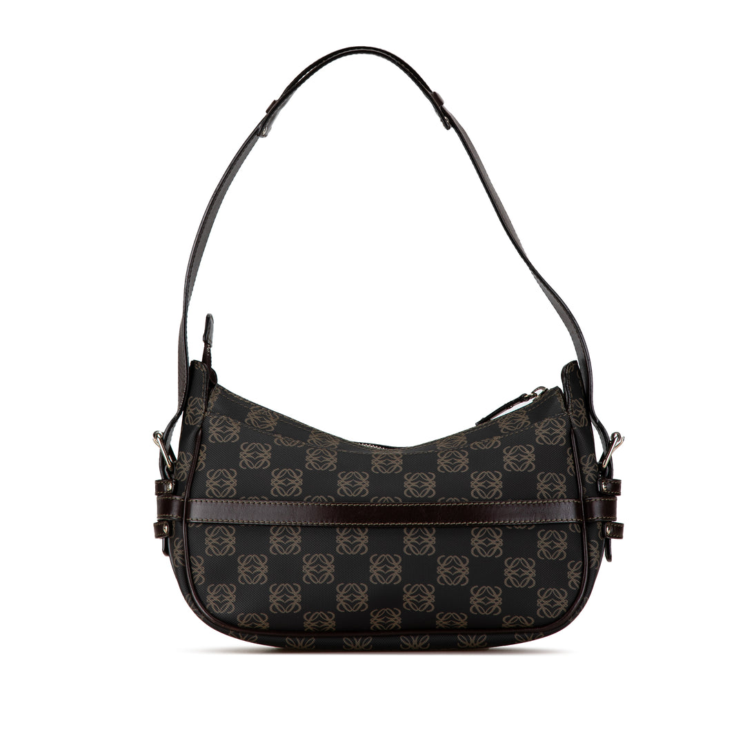 Anagram Shoulder Bag Brown - Gaby Paris