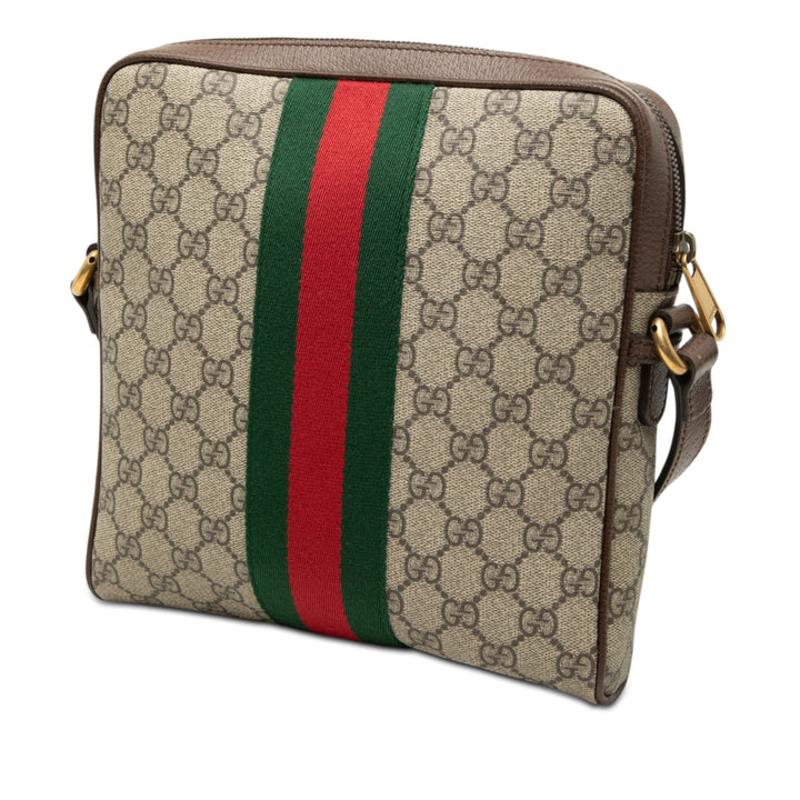 Gucci Small GG Supreme Web Ophidia Messenger Sac