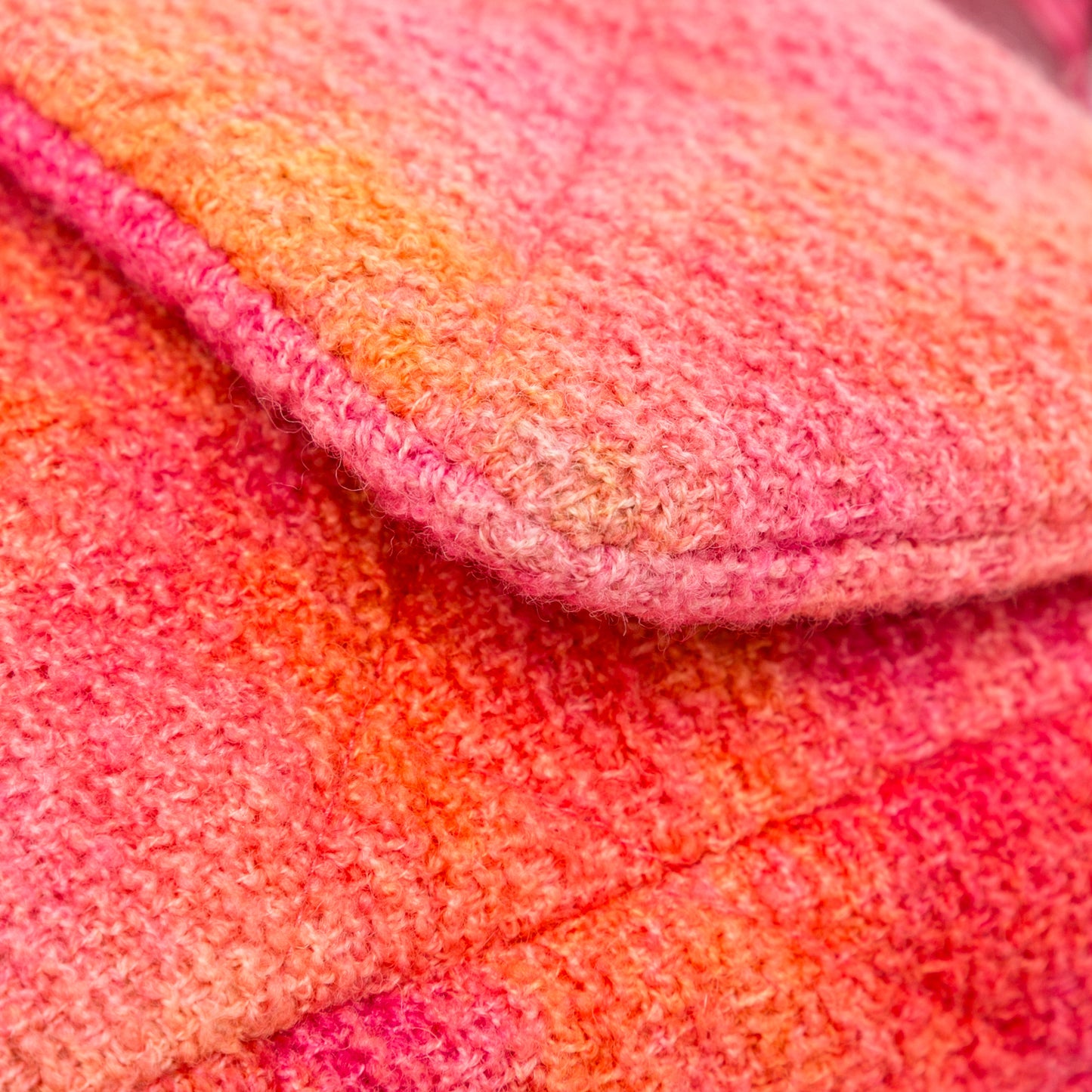 Medium Tweed 19 Flap Pink - Gaby Paris