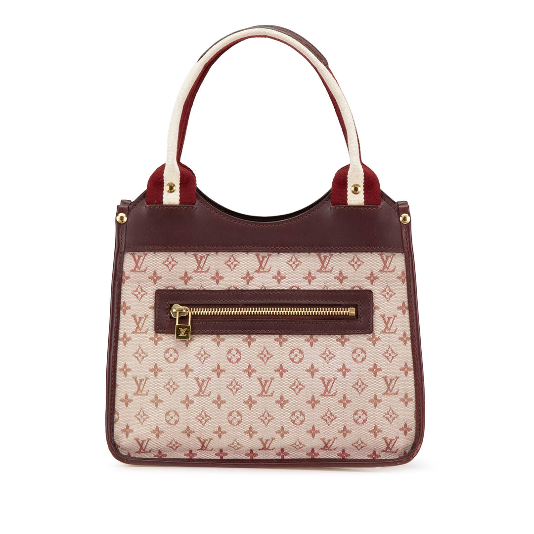 Monogram Mini Lin Kathleen Red - Gaby Paris