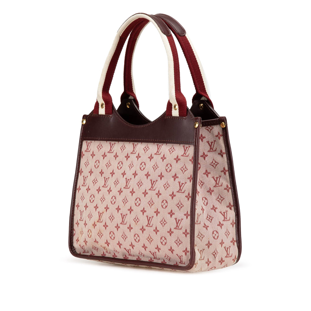 Monogram Mini Lin Kathleen Red - Gaby Paris