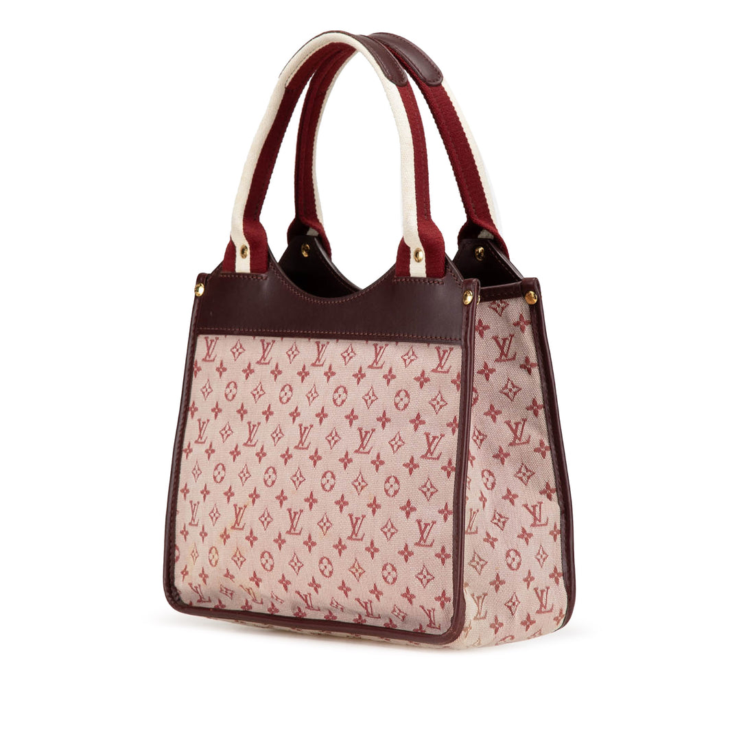 Monogram Mini Lin Kathleen Red - Gaby Paris